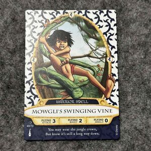 Sorcerers Of The Magic Kingdom Disney Mowglis Swinging Vine‎ Card 49 70